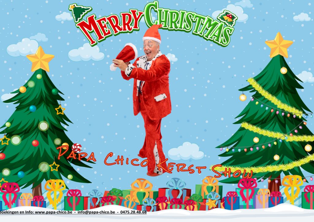 Kerst Papa Chico (flyer)