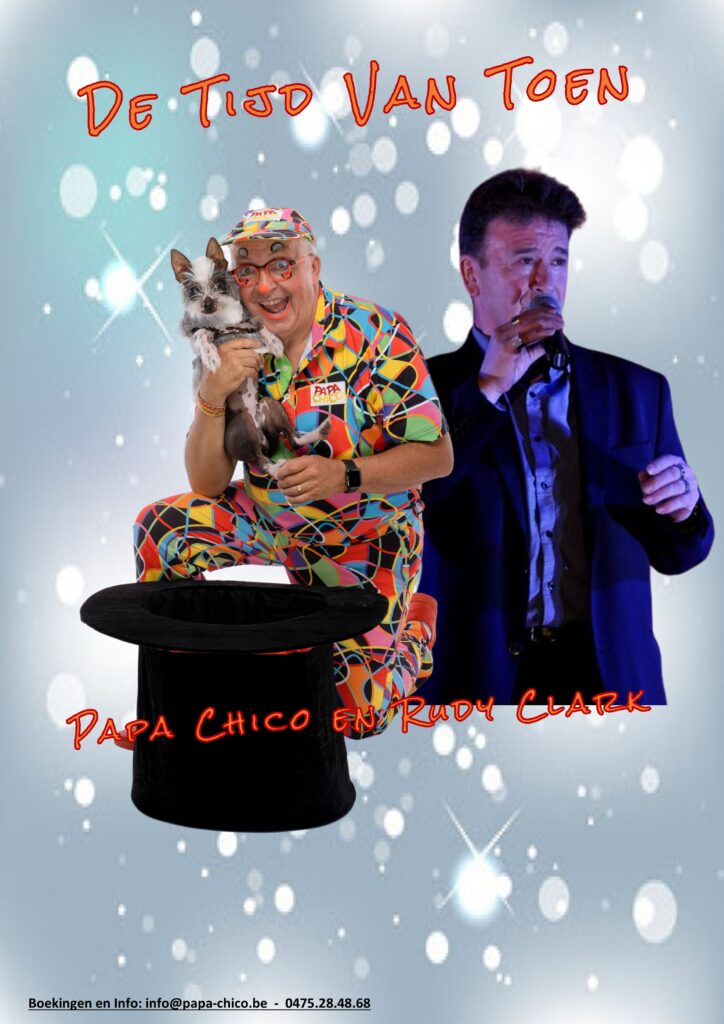Papa Chico en Rudy Clark (flyer)