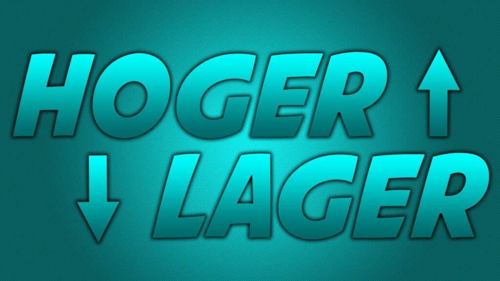 hoger - lager 2