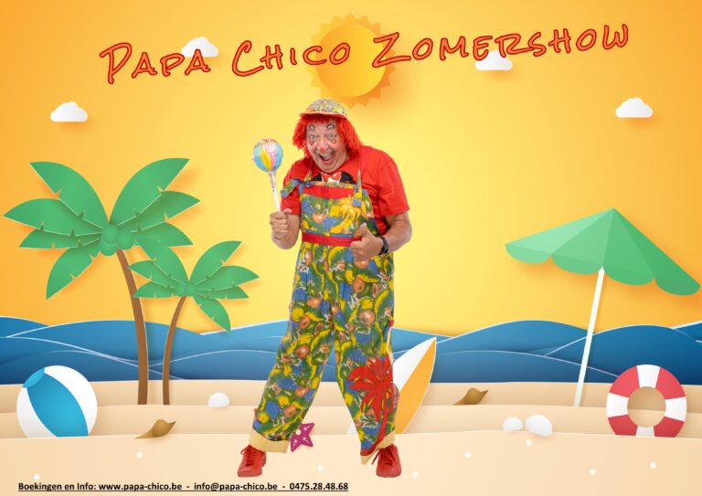 tropical zomer papa chico (flyer)