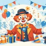 Clown Papa Chico voor elk feest