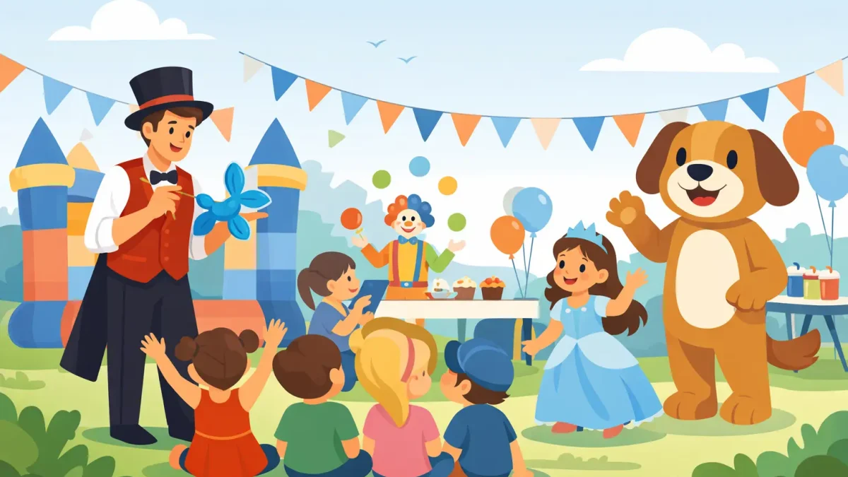 Kinderfeest entertainment dat echt werkt
