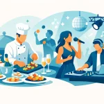 Catering en animatie op een feest regelen
