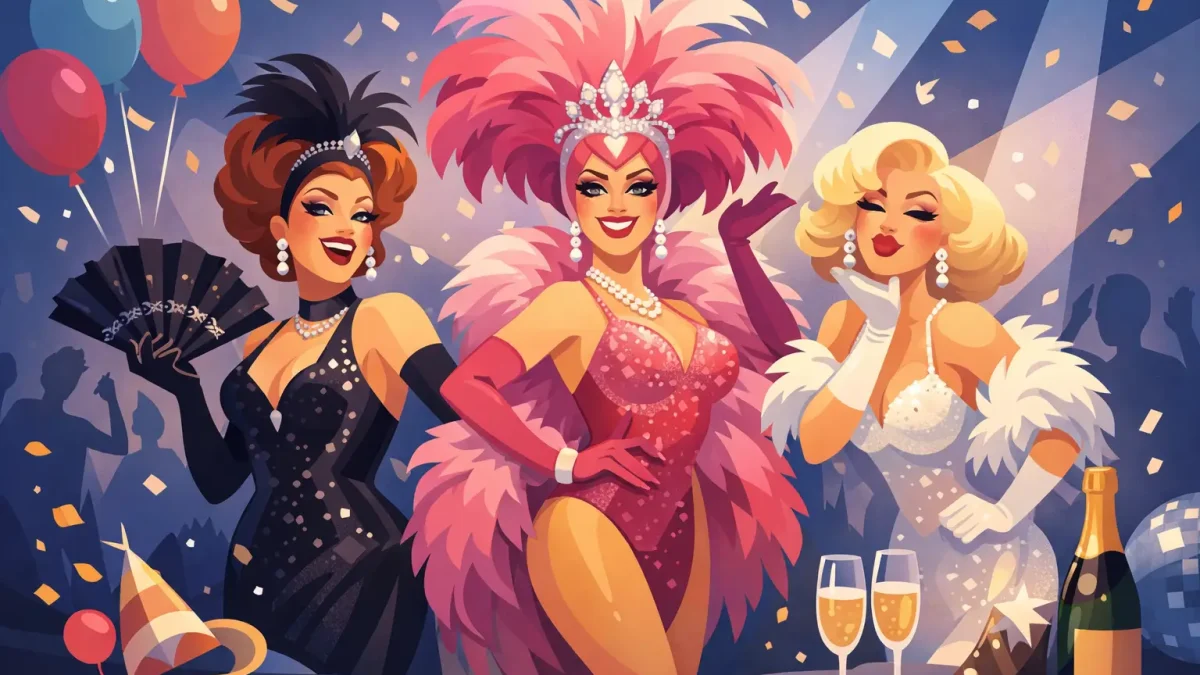 Les Folles de Gand boeken voor uw feest!