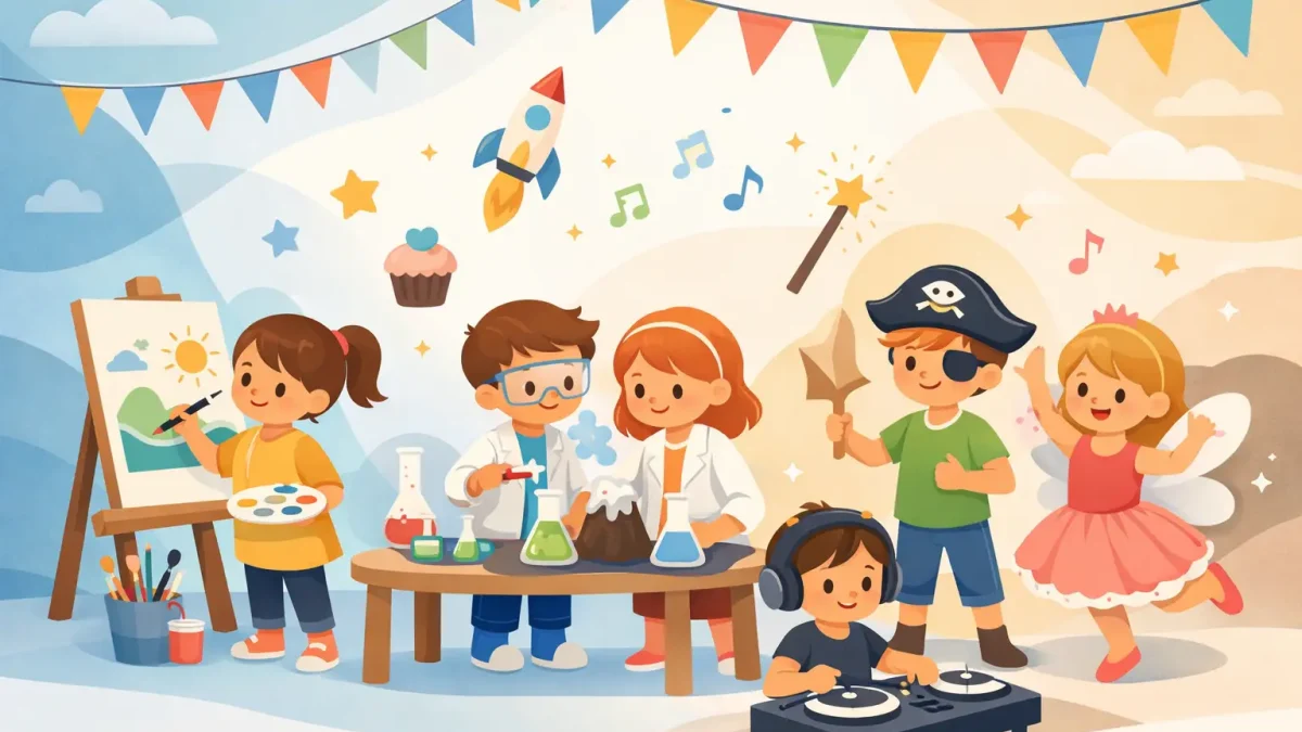 Leuke workshops voor een kinderfeest vol plezier