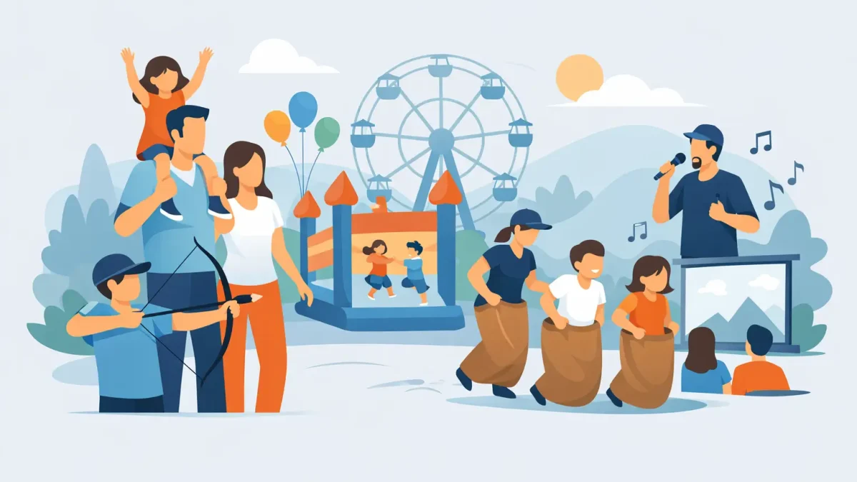 Top entertainment voor familiedag kiezen