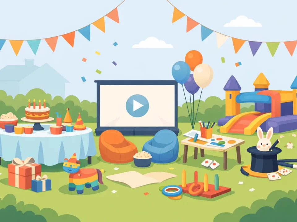 Voorbeeld kinderfeest totaalpakket voor thuis