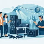 Hoe huur je een geluidsinstallatie voor je feest?