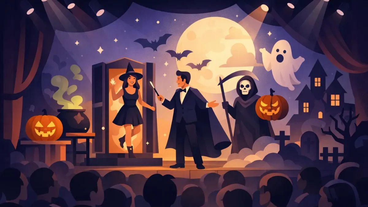 Een halloweenshow die iedereen bijblijft