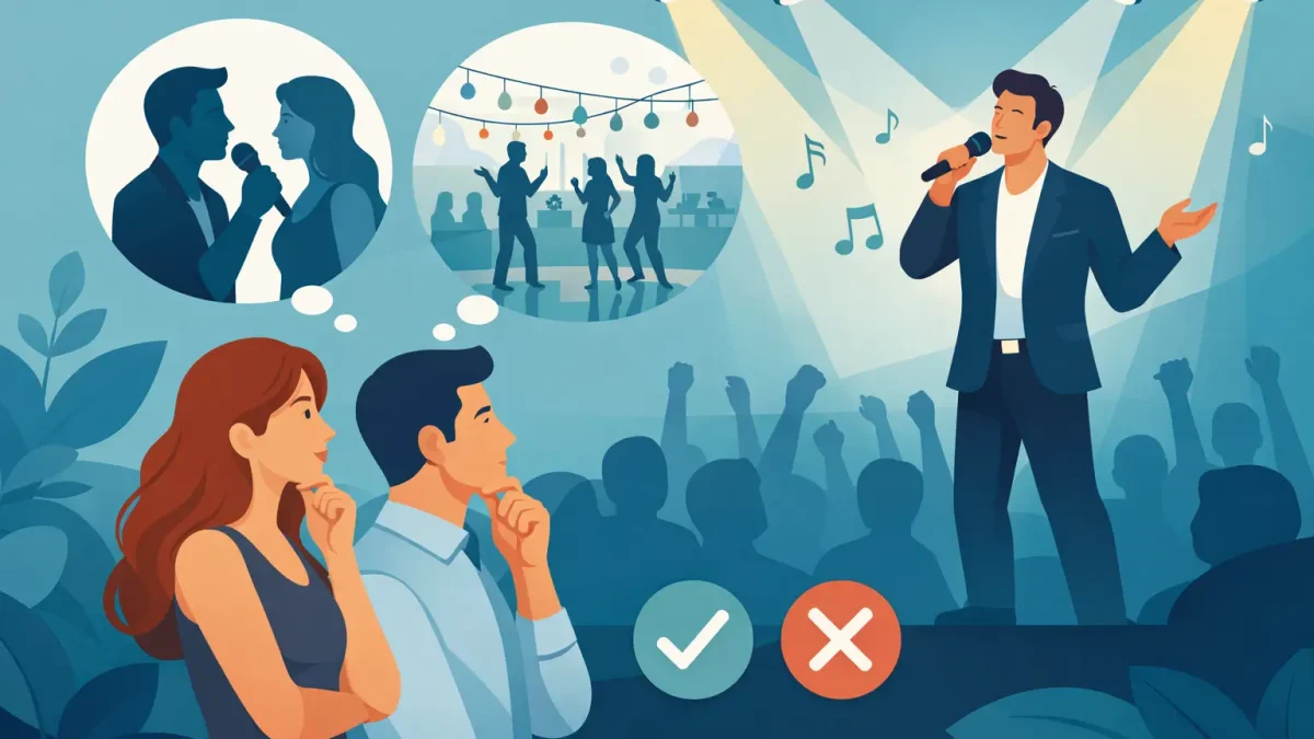 Hoe kies je een livezanger voor jouw feest?